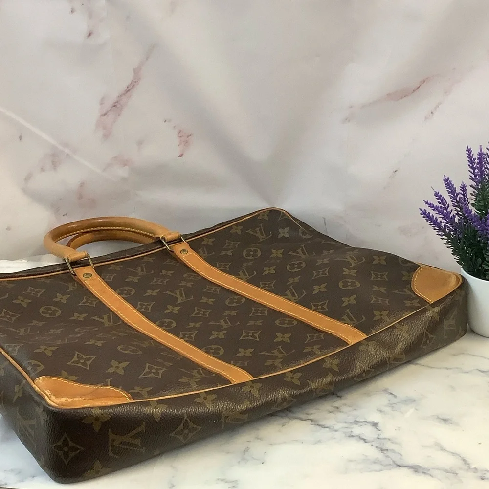 GUC Louis Vuitton Brown Monogram Briefcase